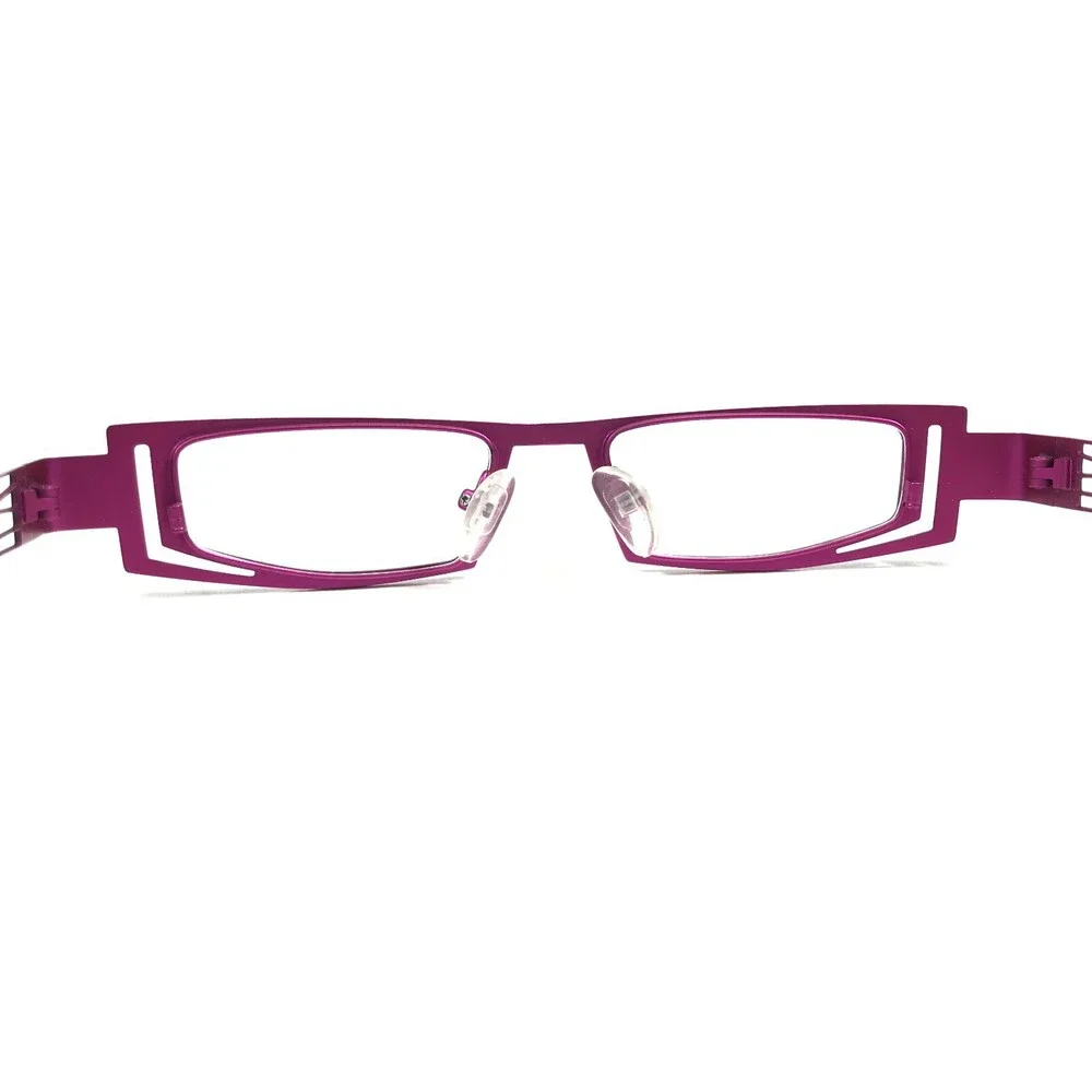 Iyoko-Inyake Eyeglasses Frames IY576 Col.103 Purple Pink Rectangular 44-18-140